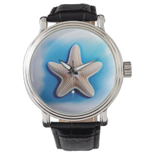 Starfish Crayon Drawing Watch