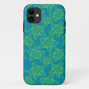 Starfish Crowd Pattern iPhone 11 Case