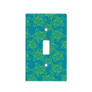 Starfish Crowd Pattern Light Switch Cover