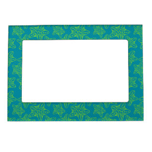 Starfish Crowd Pattern Magnetic Frame