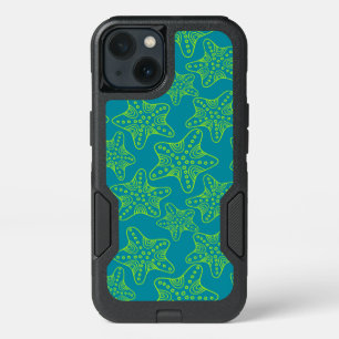 Starfish Crowd Pattern iPhone 13 Case