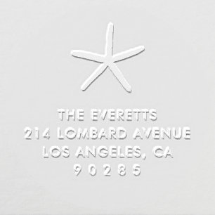 Starfish Custom Return Address Embosser
