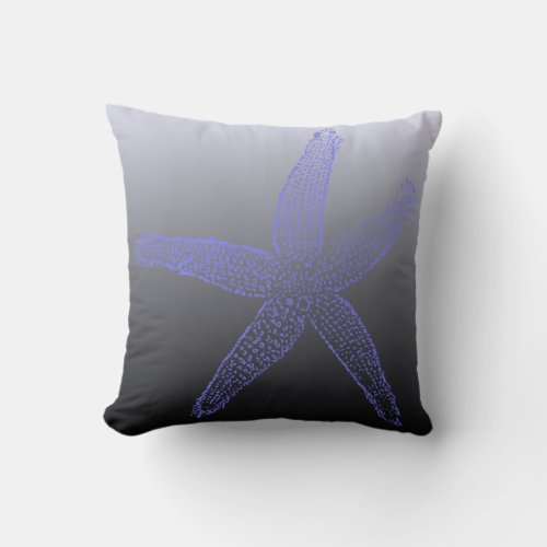 Starfish Design Throw Pillows