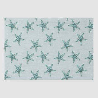 Starfish design tissue paper