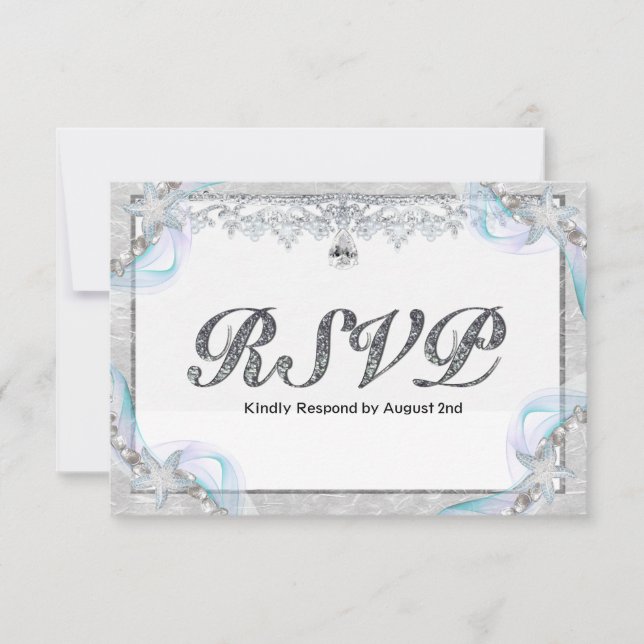 Starfish & Diamonds Response Card (Front)