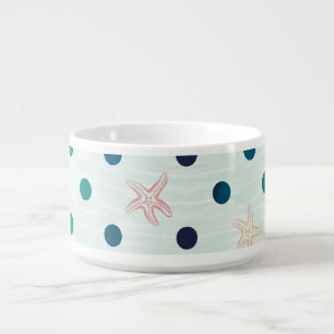 Starfish Dot Dance Bowl