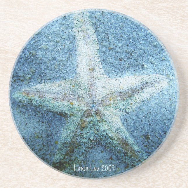 Starfish Drink Coaster (Front)