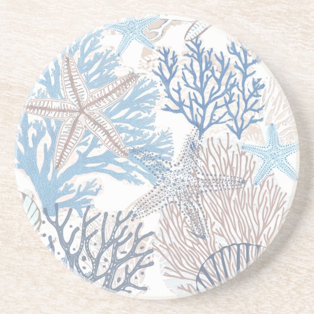 Starfish Drink Coaster (Front)