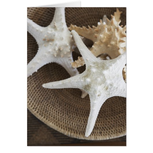 Starfish in a basket cards (Front)