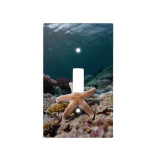 Starfish in the Deep Sea Light Switch Cover