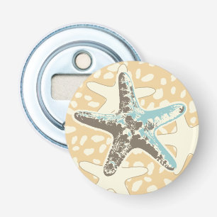 Starfish in the Sand  Bottle Opener