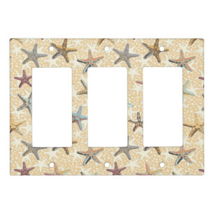 Starfish in the Sand Light Switch Cover
