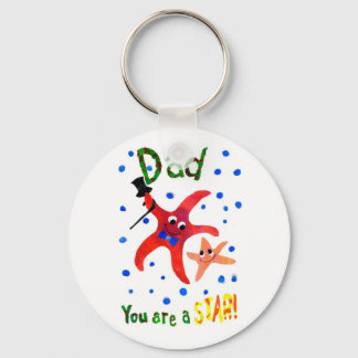 Starfish Keychain
