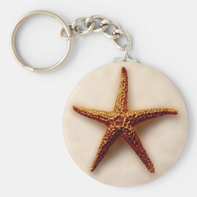 Key Fob Party Favors Starfish Key Chain Gifts under 10 Starfish Snap Tab