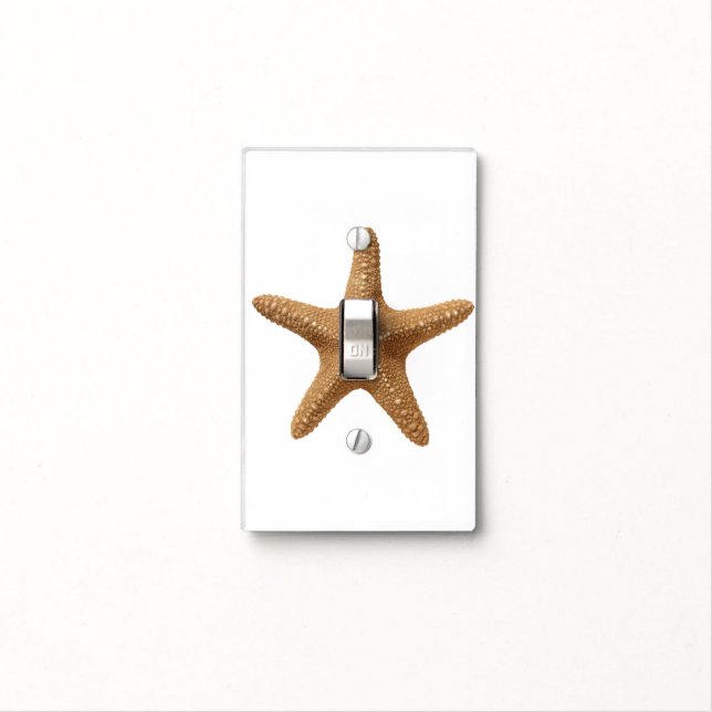 Starfish Light Switch Cover (In Situ)