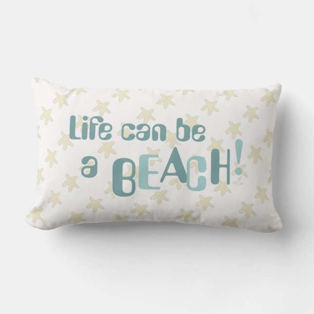 Starfish Lumbar Pillow (Front)