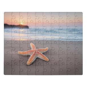 Starfish Lying on a Beach Jigsaw Puzzle