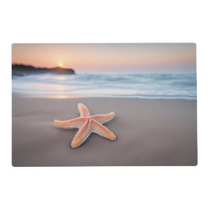 Starfish Lying on a Beach Placemat