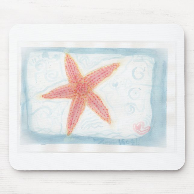 Starfish Mouse Pad (Front)