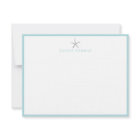 Starfish nautical simple personalized Stationery
