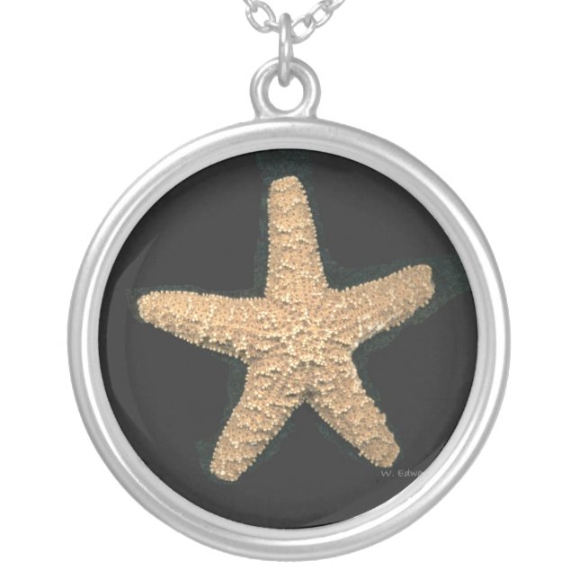 Starfish Necklace, Starfish Jewelry (Front)