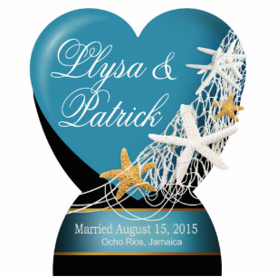 Starfish Netting Wedding CONTACT ME 2 PERSONALIZE Statuette