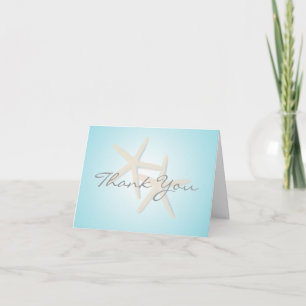 Starfish Ocean Dreams Thank You Card