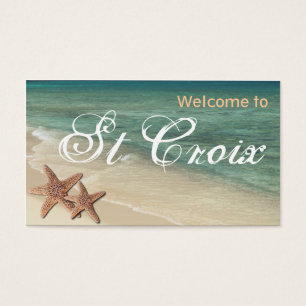 Starfish Ocean Gift tag :: Welcome to St Croix