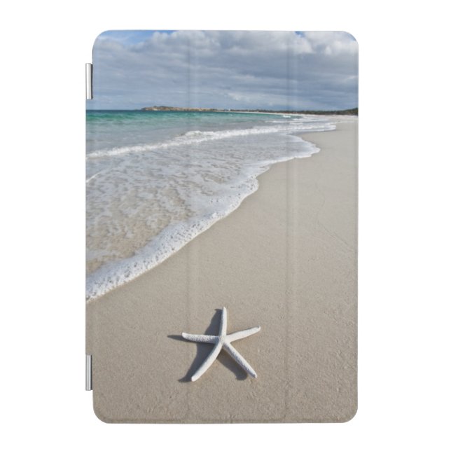 Starfish On A Remote Beach iPad Mini Cover (Front)