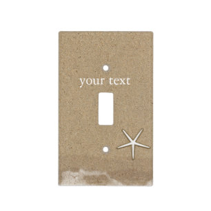 Starfish on Beach Decor Light Switch Cover