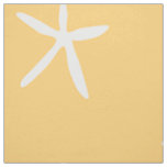 Starfish on Sand Fabric