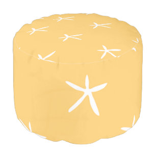 Starfish on Sand Pouf