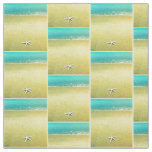 Starfish on the Beach Fabric