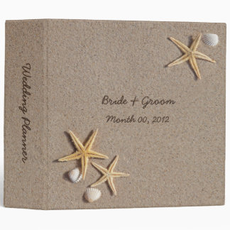 Starfish on the Beach Wedding Planner Binder