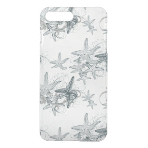 Starfish On The Sea Pattern iPhone 8 Plus/7 Plus Case