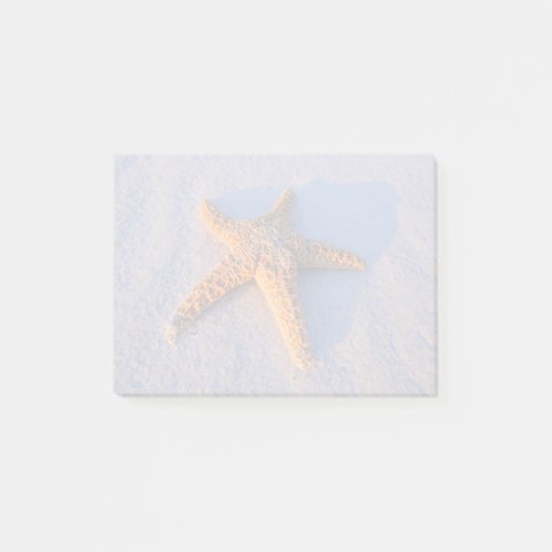 Starfish On White Sand Post_it Notes