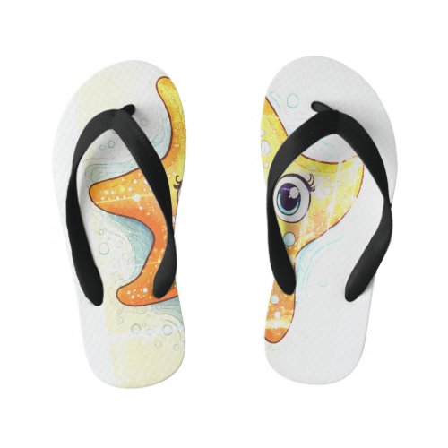 Starfish Pair Flip Flops 