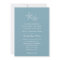 Starfish Pair Wedding Invitation