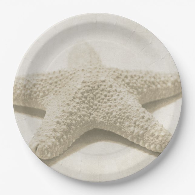 Starfish Paper Plates (Front)