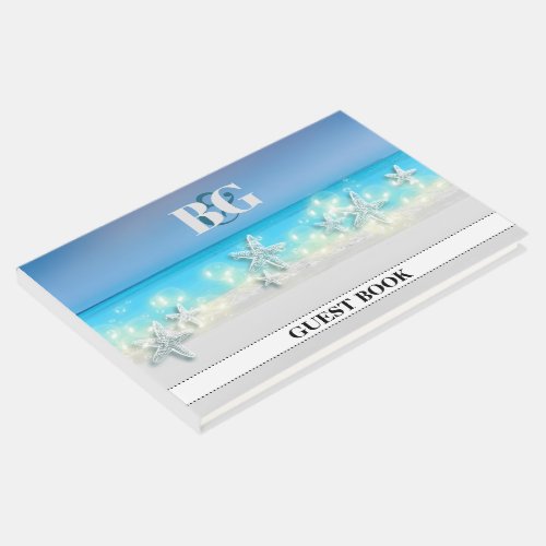 Starfish paradise blue waters tropical register guest book