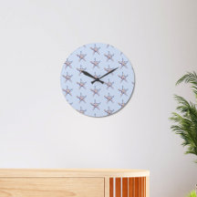 Starfish Pattern Beach House Marine