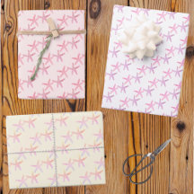 Starfish Pattern Over White Yellow Pink Pastels