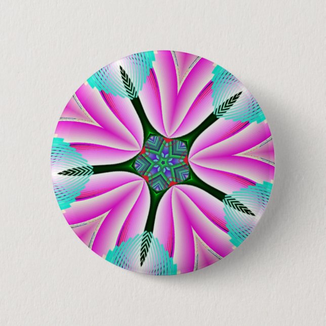 Starfish pentagon button (Front)
