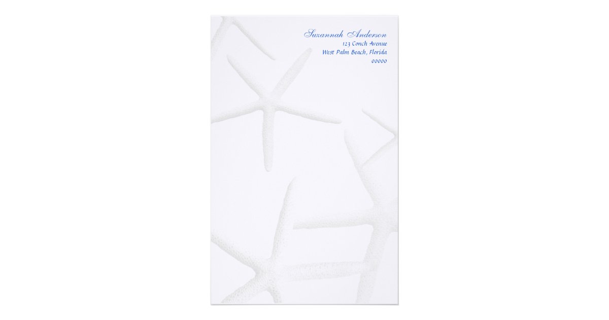 Personalized writing paper