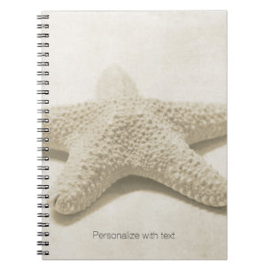 Starfish Personalized Notebook