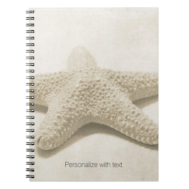 Starfish Personalized Notebook (Front)