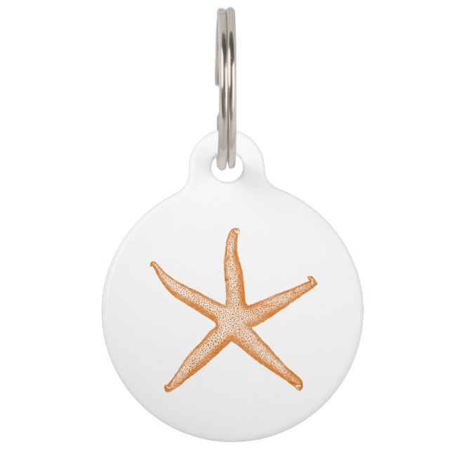 Starfish Pet ID Tag (Front)