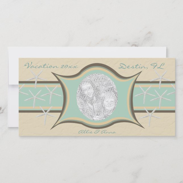 Starfish Photo Card (Front)