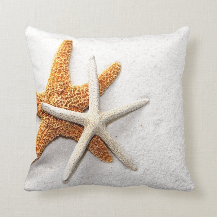 Starfish Pillow Zazzle