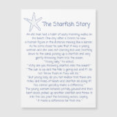 Starfish poem, the Starfish story, Foster mom gift (Front)
